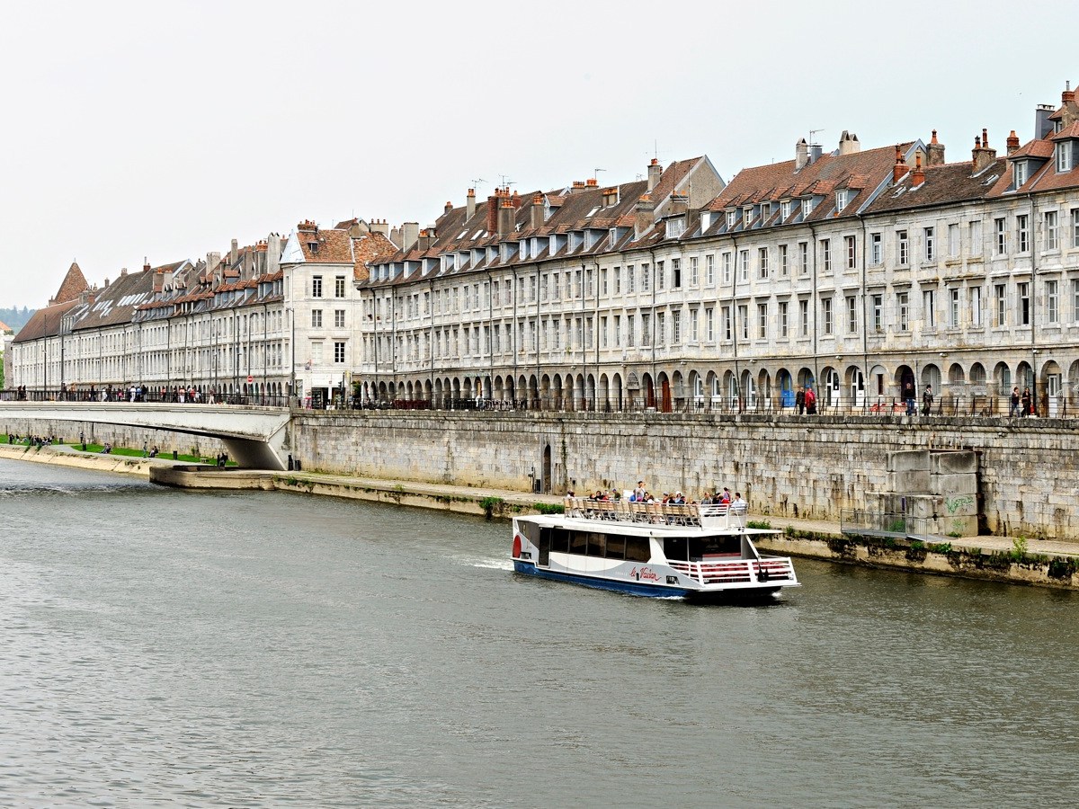 a large boat in a body of water